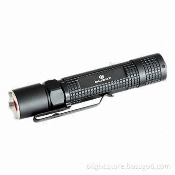 Tactical Flashlight with Maximum Output of 500 Lumen, Cree XM-L2 LED for Outdoor